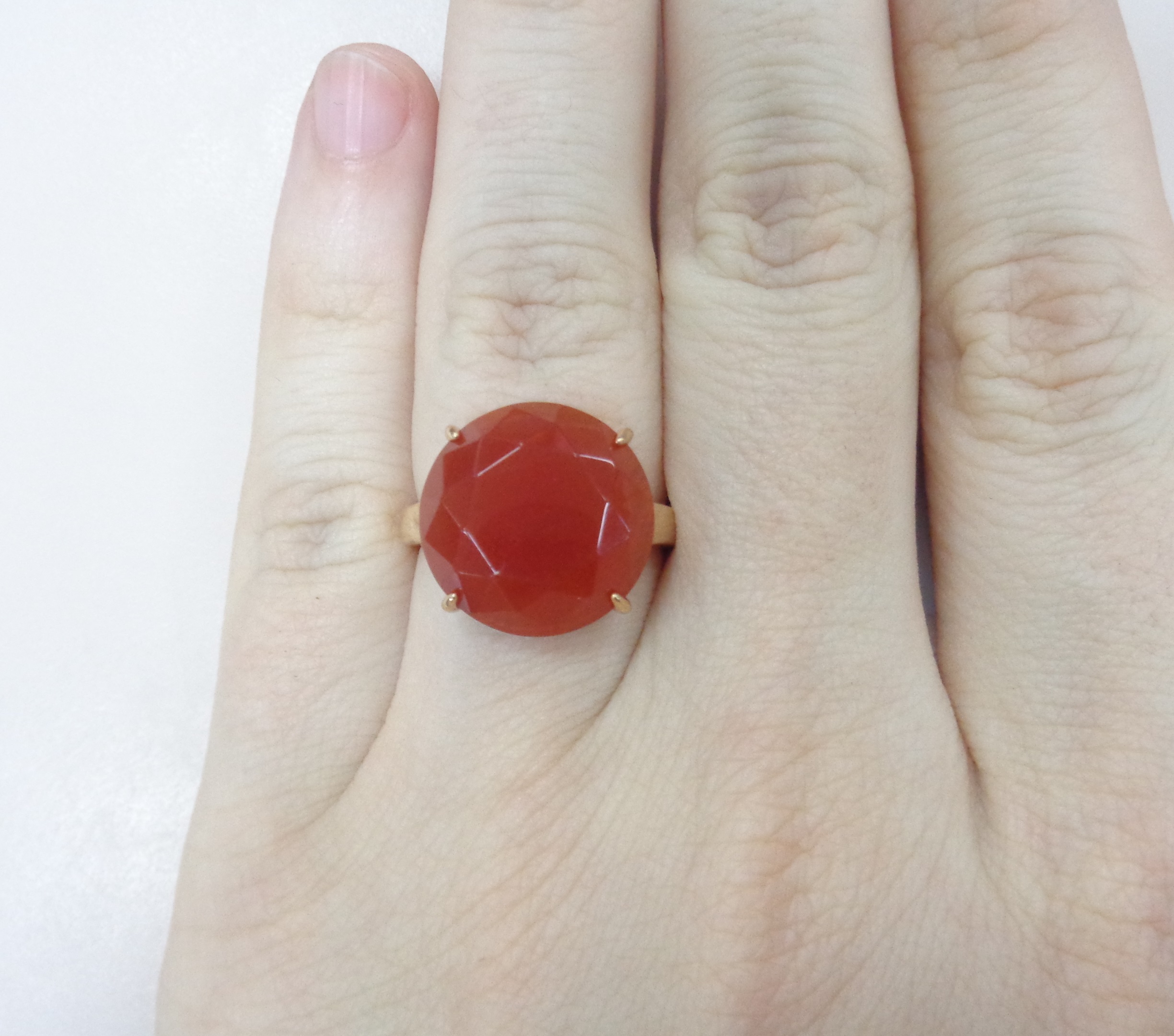 Серебряное кольцо с агатом